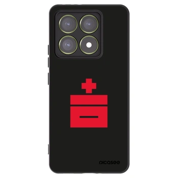 Picasee silikónový čierny obal pre Xiaomi 14T - Le Plastenciaga