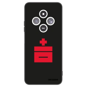 Picasee silikónový čierny obal pre Xiaomi Redmi 14C - Le Plastenciaga