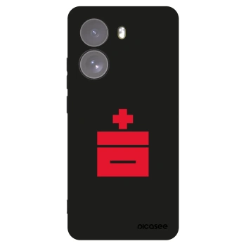 Picasee silikónový čierny obal pre Xiaomi Poco X7 - Le Plastenciaga