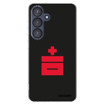 Picasee silikónový prehľadný obal pre Samsung Galaxy S25 5G - Le Plastenciaga