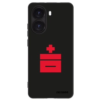 Picasee silikónový čierny obal pre Xiaomi Poco X7 Pro 5G - Le Plastenciaga