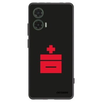 Picasee silikónový čierny obal pre Motorola Moto G35 5G - Le Plastenciaga