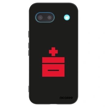 Picasee silikónový čierny obal pre Google Pixel 8a - Le Plastenciaga