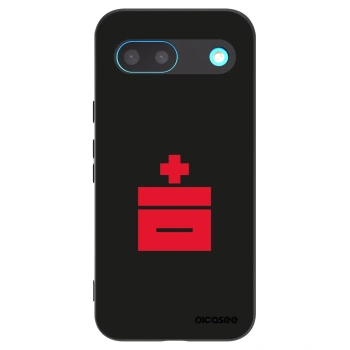 Picasee silikónový čierny obal pre Google Pixel 8 - Le Plastenciaga