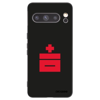 Picasee silikónový čierny obal pre Google Pixel 8 Pro - Le Plastenciaga