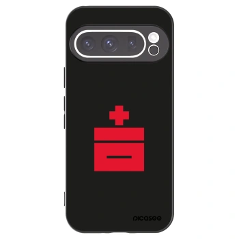 Picasee silikónový čierny obal pre Google Pixel 9 Pro - Le Plastenciaga