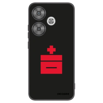 Picasee silikónový čierny obal pre Xiaomi Poco F6 - Le Plastenciaga