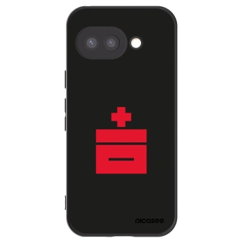 Picasee silikónový čierny obal pre Google Pixel 9a - Le Plastenciaga