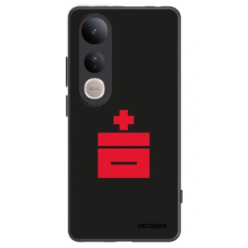 Picasee silikónový čierny obal pre Vivo V50 Lite 5G - Le Plastenciaga