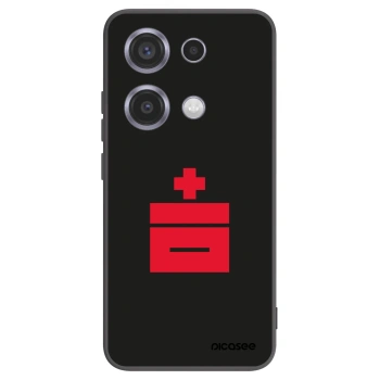 Picasee silikónový čierny obal pre Xiaomi Redmi Note 14S - Le Plastenciaga