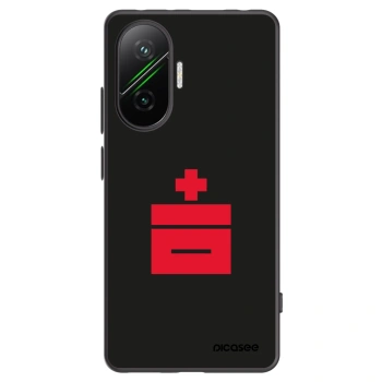 Picasee silikónový čierny obal pre Xiaomi Poco F7 5G - Le Plastenciaga
