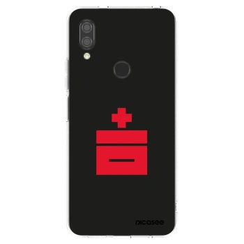 Picasee silikónový prehľadný obal pre Xiaomi Redmi 7 - Le Plastenciaga