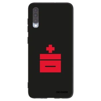 Picasee silikónový čierny obal pre Samsung Galaxy A70 A705F - Le Plastenciaga