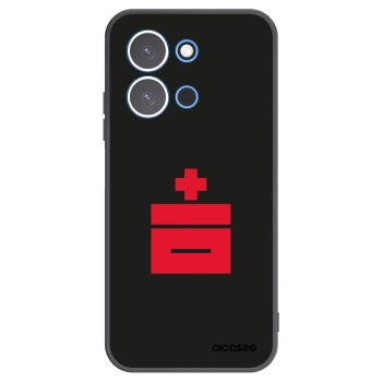 Picasee silikónový čierny obal pre Xiaomi Redmi 15C 4G - Le Plastenciaga