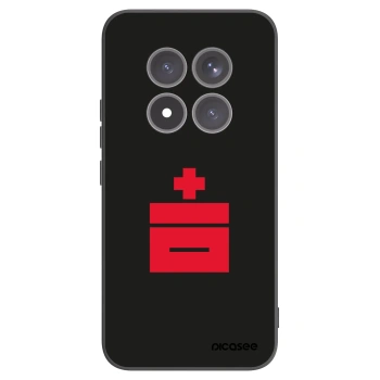 Picasee silikónový čierny obal pre Xiaomi Redmi Note 15 Pro+ - Le Plastenciaga