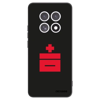 Picasee silikónový čierny obal pre Xiaomi Redmi Note 15 - Le Plastenciaga