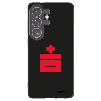 Picasee silikónový čierny obal pre Samsung Galaxy S26 Ultra - Le Plastenciaga