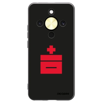 Picasee silikónový čierny obal pre Honor Magic8 Lite 5G - Le Plastenciaga