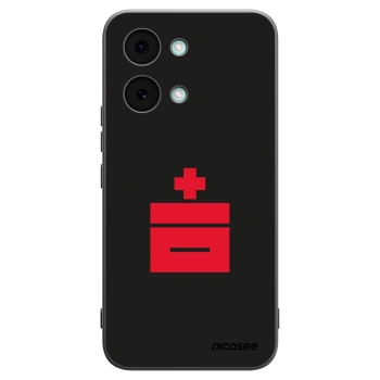 Picasee silikónový čierny obal pre Xiaomi Poco X8 Pro Max - Le Plastenciaga