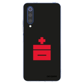 Picasee silikónový prehľadný obal pre Xiaomi Mi 9 SE - Le Plastenciaga
