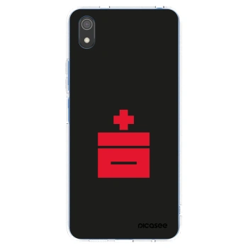 Picasee silikónový prehľadný obal pre Xiaomi Redmi 7A - Le Plastenciaga