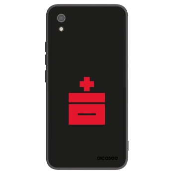 Picasee silikónový čierny obal pre Xiaomi Redmi 7A - Le Plastenciaga