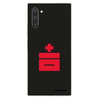 Picasee silikónový prehľadný obal pre Samsung Galaxy Note 10 N970F - Le Plastenciaga