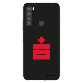 Picasee silikónový prehľadný obal pre Xiaomi Redmi Note 8 - Le Plastenciaga