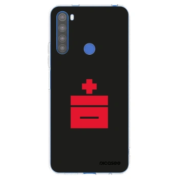 Picasee silikónový prehľadný obal pre Xiaomi Redmi Note 8T - Le Plastenciaga