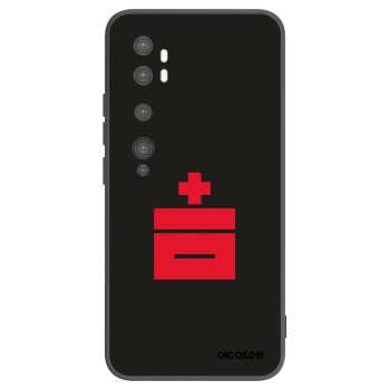 Picasee silikónový čierny obal pre Xiaomi Mi Note 10 (Pro) - Le Plastenciaga