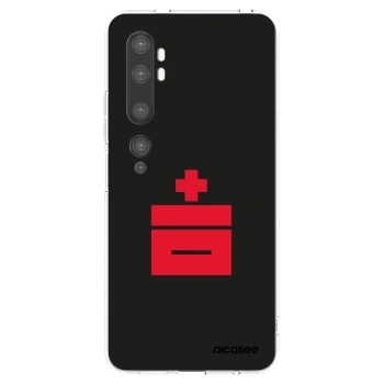 Picasee silikónový prehľadný obal pre Xiaomi Mi Note 10 (Pro) - Le Plastenciaga