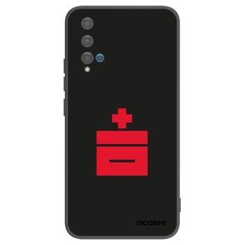 Picasee silikónový čierny obal pre Huawei Nova 5T - Le Plastenciaga