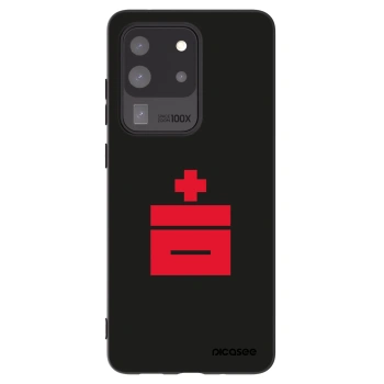 Picasee silikónový čierny obal pre Samsung Galaxy S20 Ultra 5G G988F - Le Plastenciaga