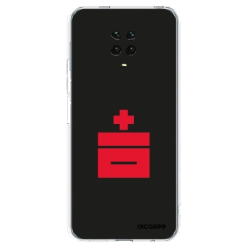 Picasee silikónový prehľadný obal pre Xiaomi Redmi Note 9S - Le Plastenciaga