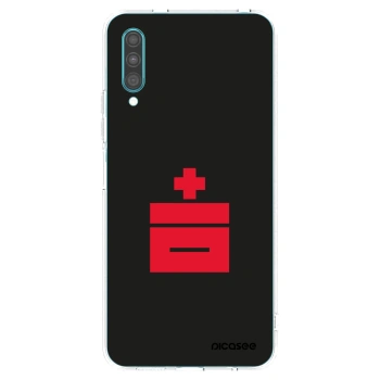 Picasee silikónový prehľadný obal pre Samsung Galaxy A30s A307F - Le Plastenciaga