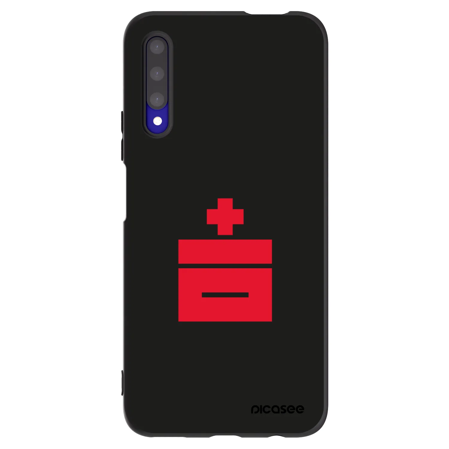 Picasee silikónový čierny obal pre Honor 9X Pro - Le Plastenciaga