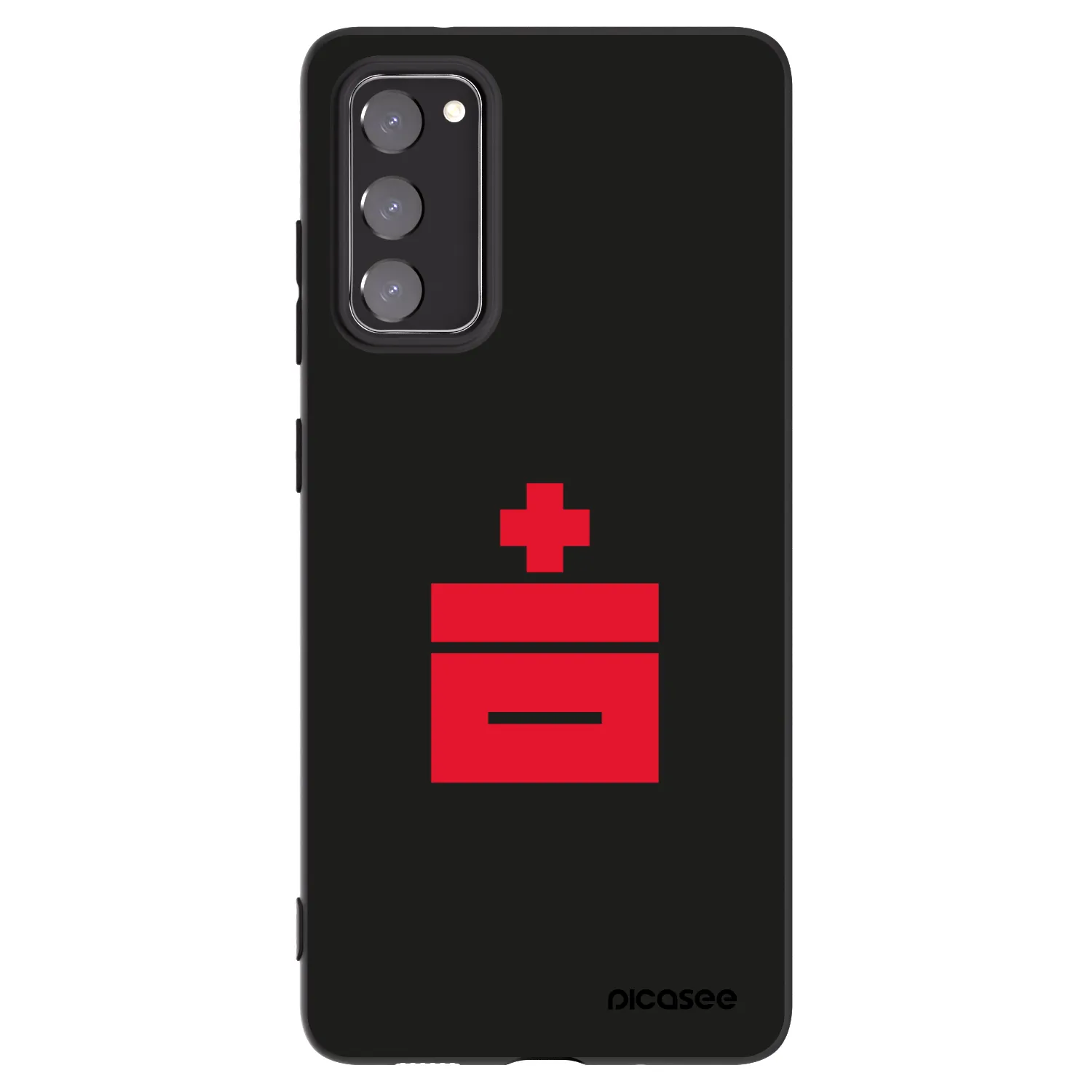 Picasee silikónový čierny obal pre Samsung Galaxy S20 FE - Le Plastenciaga