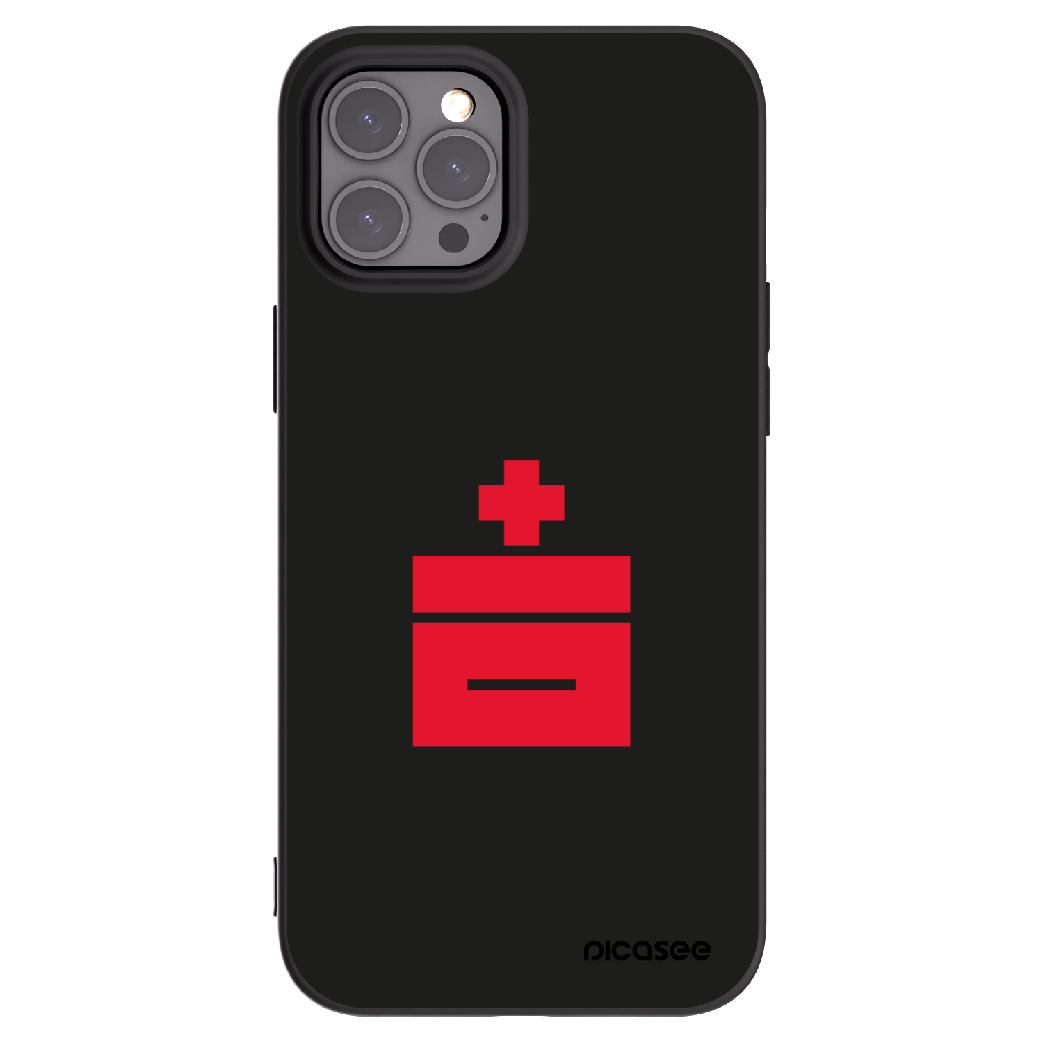 Silikónový čierny obal pre Apple iPhone 12 Pro Max - Le Plastenciaga