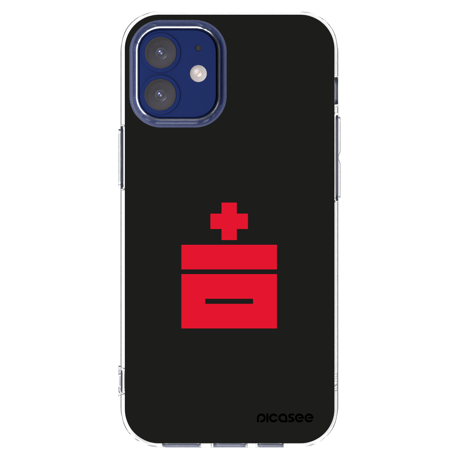 Picasee silikónový prehľadný obal pre Apple iPhone 12 mini - Le Plastenciaga