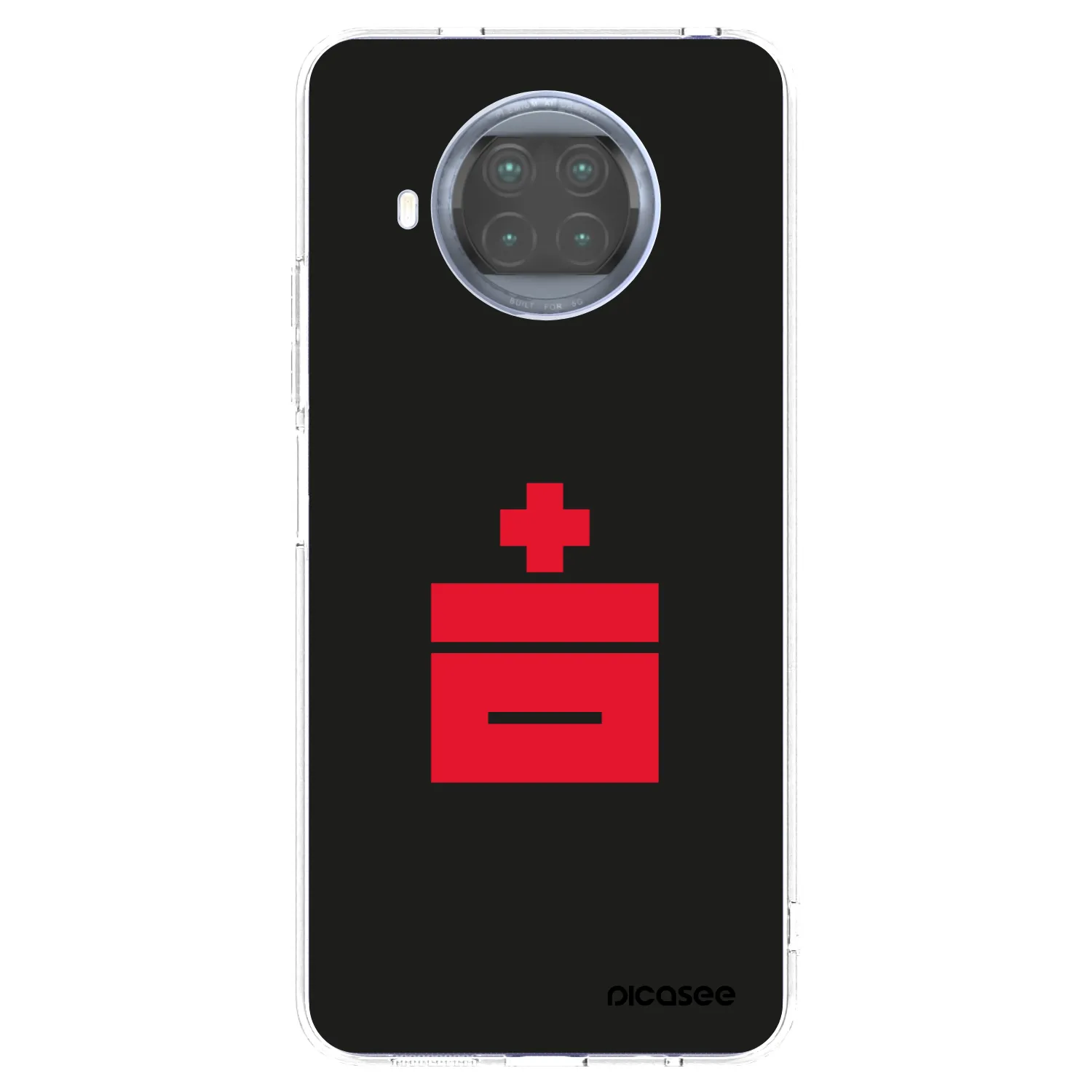 Picasee silikónový prehľadný obal pre Xiaomi Mi 10T Lite - Le Plastenciaga