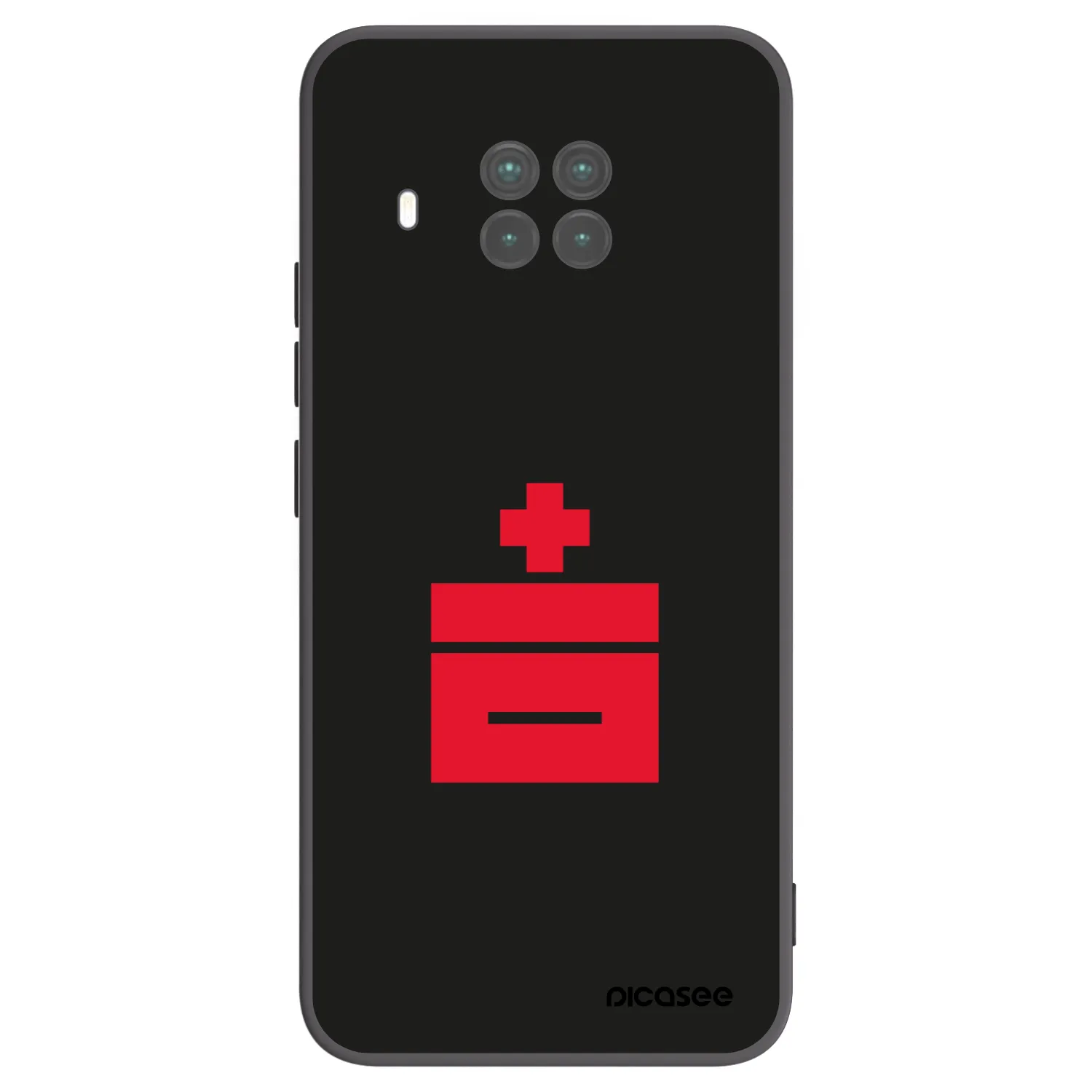 Picasee silikónový čierny obal pre Xiaomi Mi 10T Lite - Le Plastenciaga
