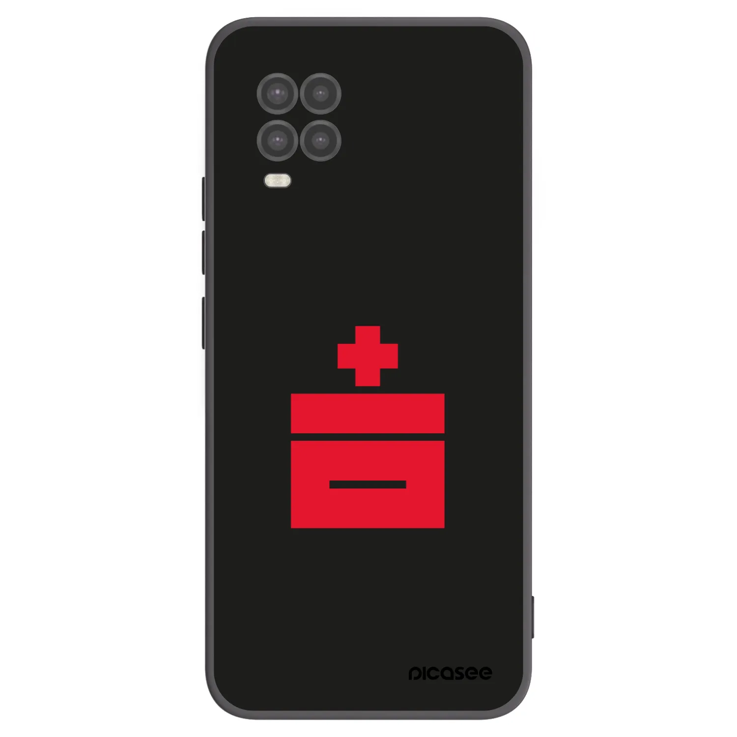 Picasee silikónový čierny obal pre Xiaomi Mi 10 Lite - Le Plastenciaga