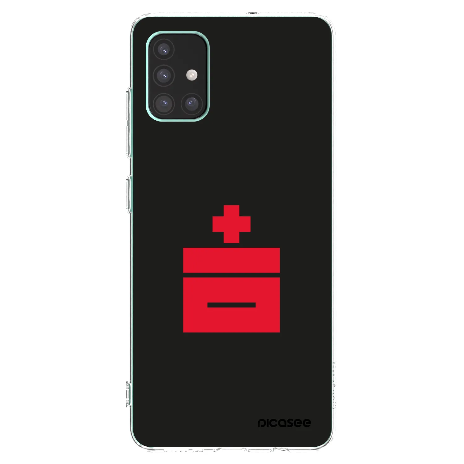 Picasee silikónový prehľadný obal pre Samsung Galaxy M51 M515F - Le Plastenciaga