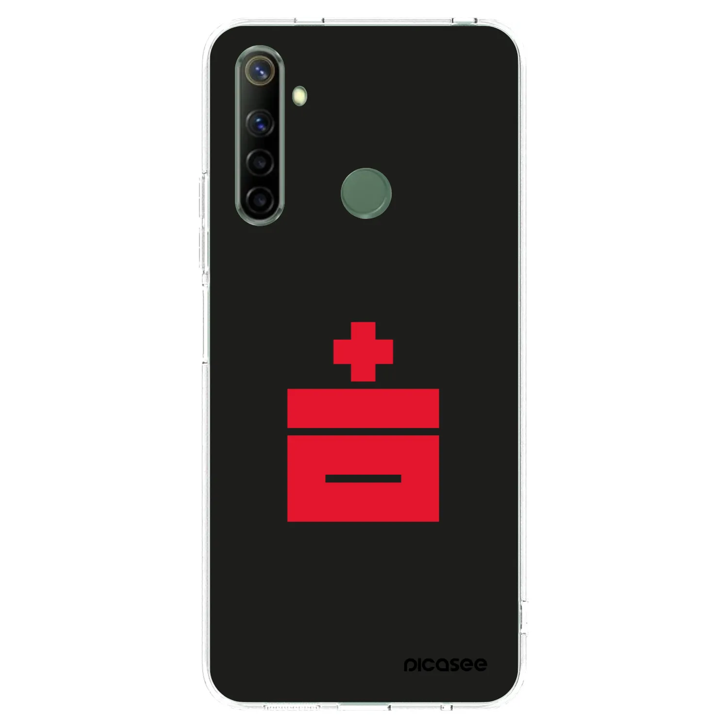 Picasee silikónový prehľadný obal pre Realme 6i - Le Plastenciaga