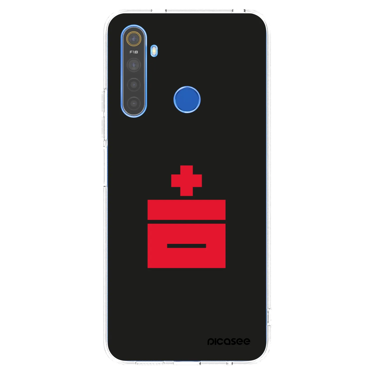 Picasee silikónový prehľadný obal pre Realme 5 - Le Plastenciaga