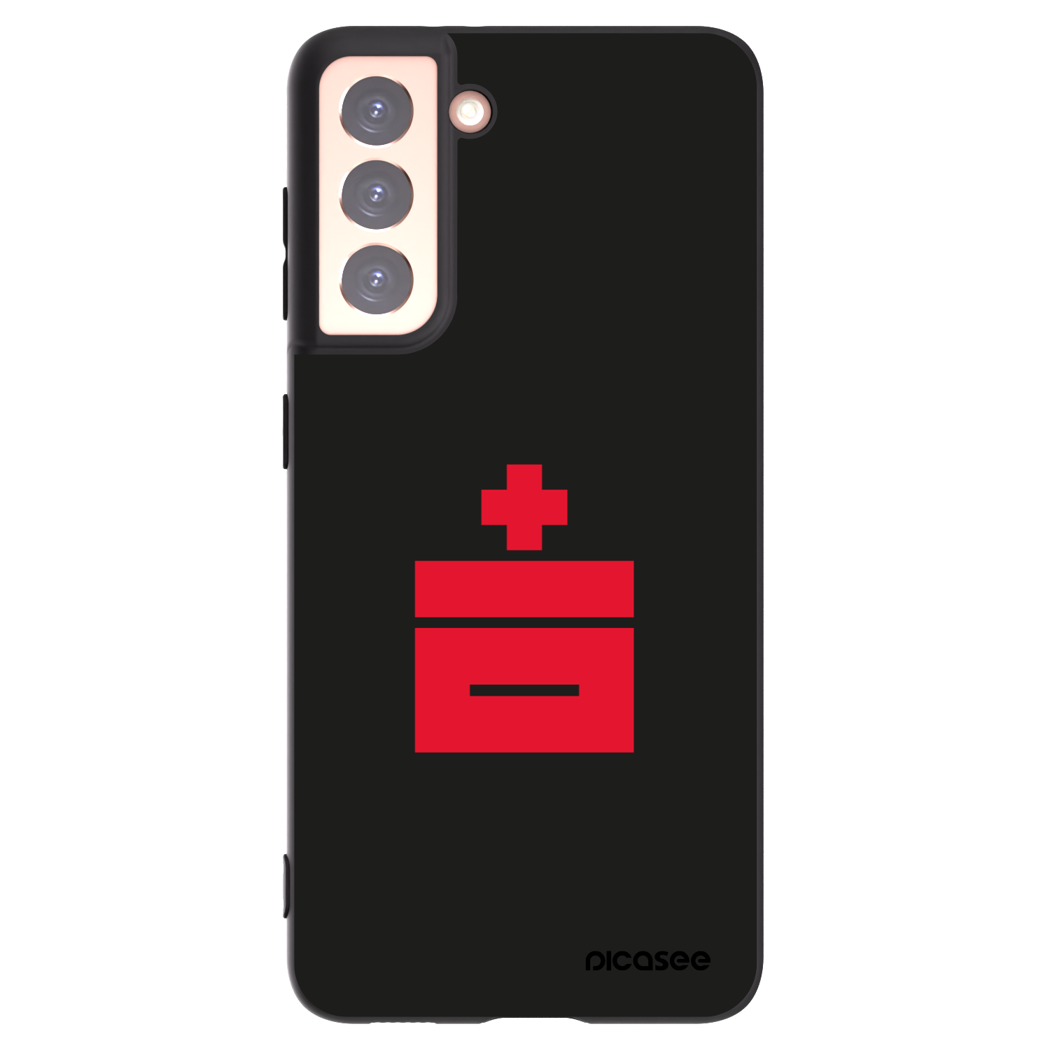 Silikónový čierny obal pre Samsung Galaxy S21 5G G991B - Le Plastenciaga