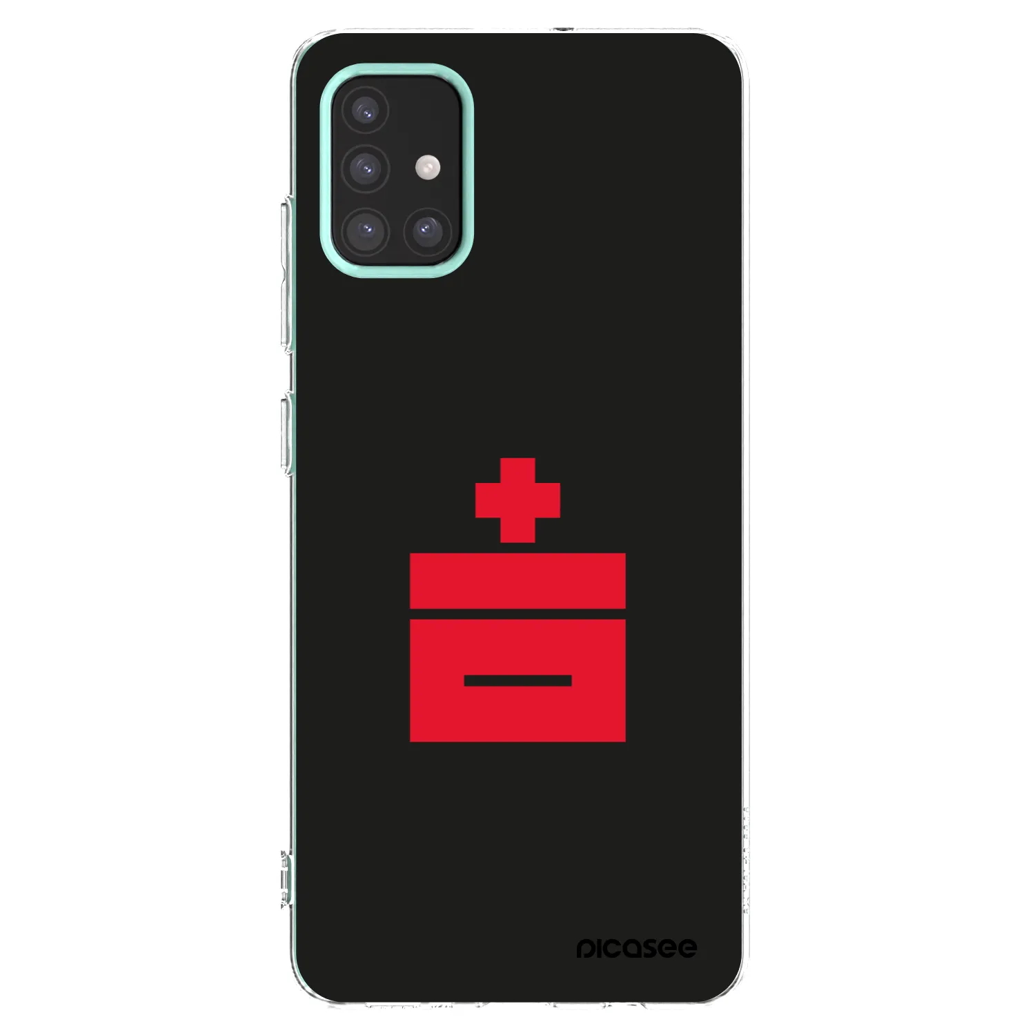 Picasee silikónový prehľadný obal pre Samsung Galaxy M31s - Le Plastenciaga