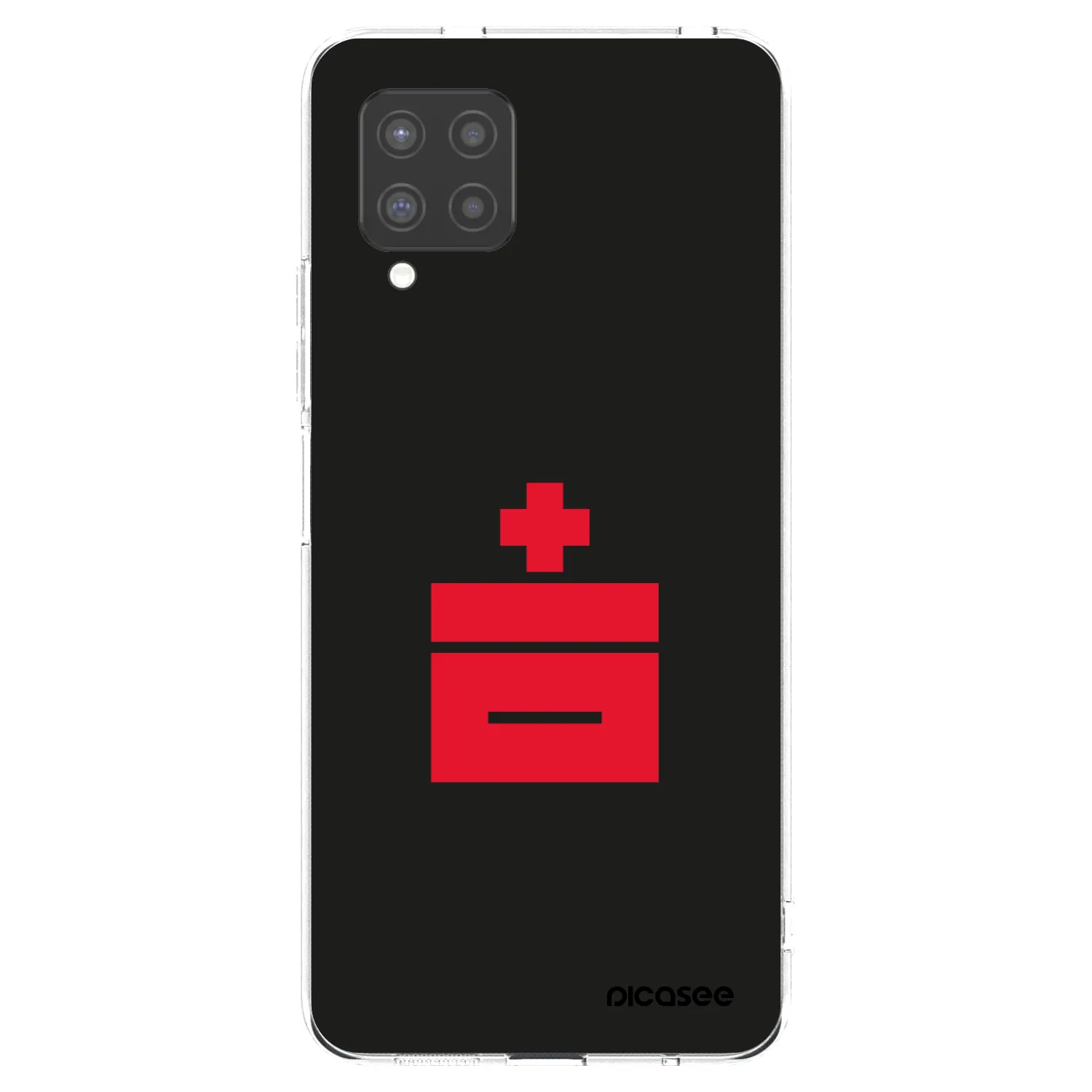 Picasee silikónový prehľadný obal pre Samsung Galaxy A42 A426B - Le Plastenciaga
