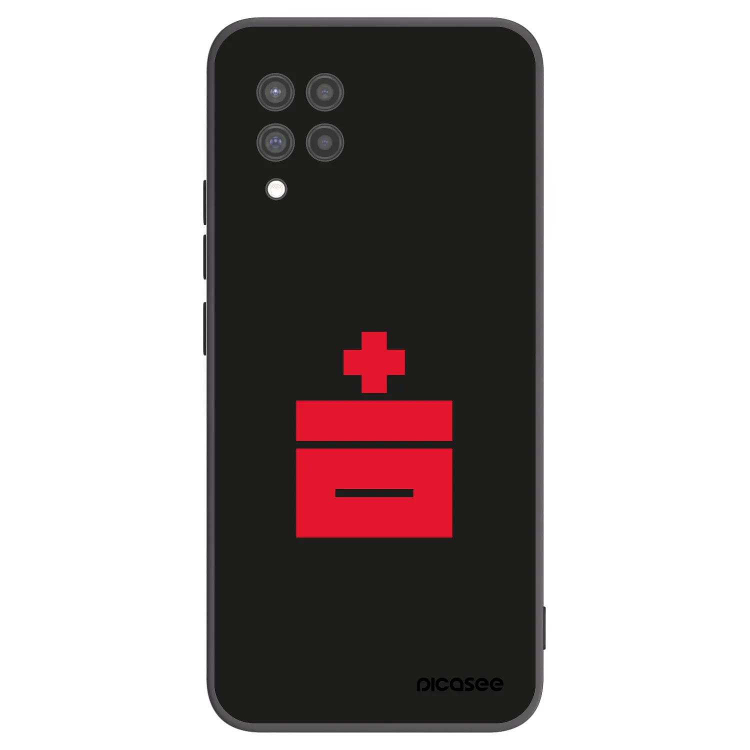 Picasee silikónový čierny obal pre Samsung Galaxy A42 A426B - Le Plastenciaga