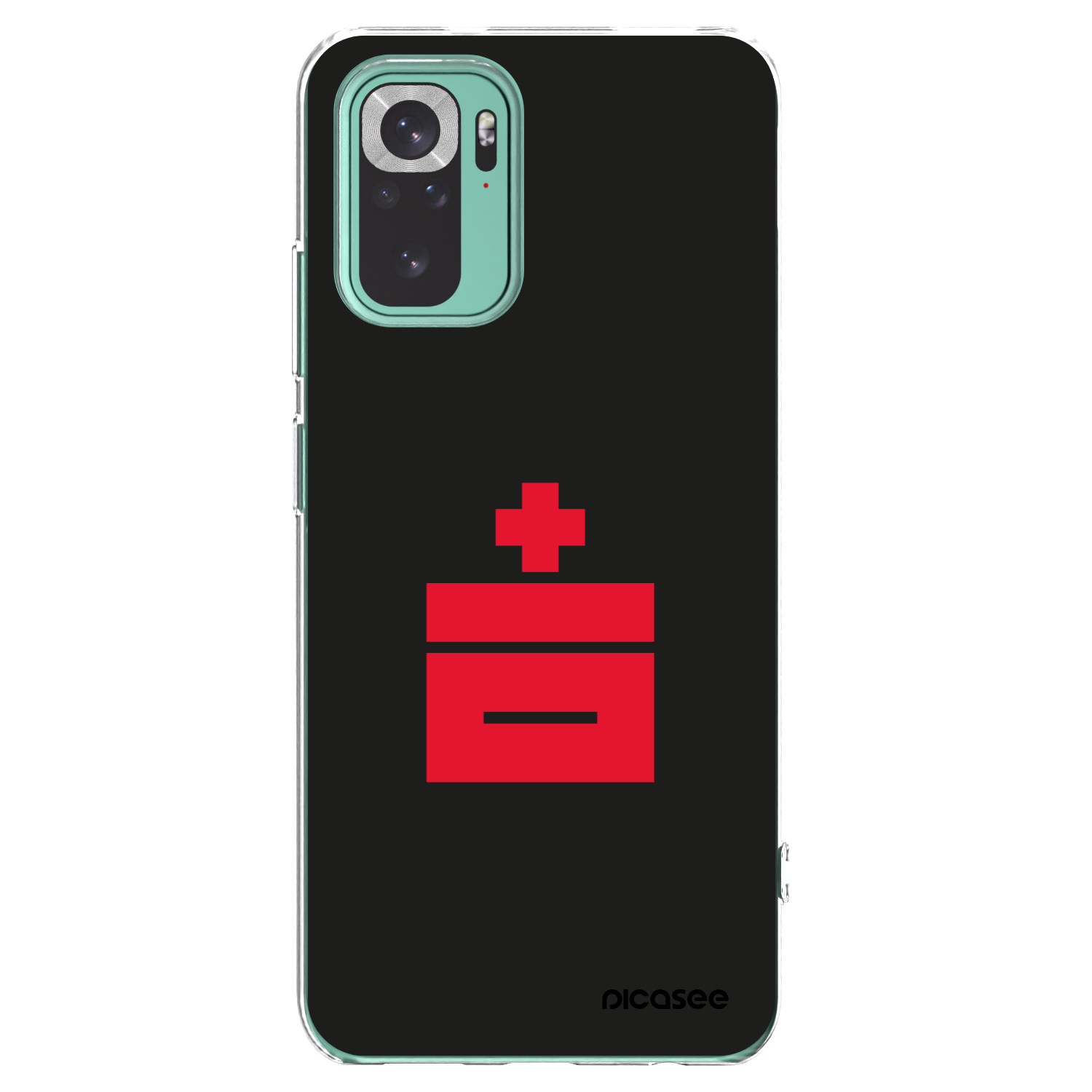 Picasee silikónový prehľadný obal pre Xiaomi Redmi Note 10 Pro - Le Plastenciaga